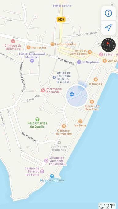 Joli Appart/Vue Etang/Clim /Wifi Balaruc-les-Bains Dış mekan fotoğraf